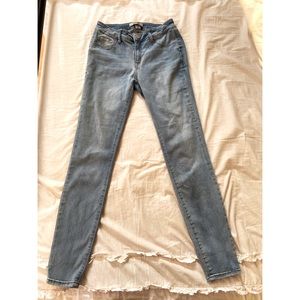 Light Wash Skinny Jeans